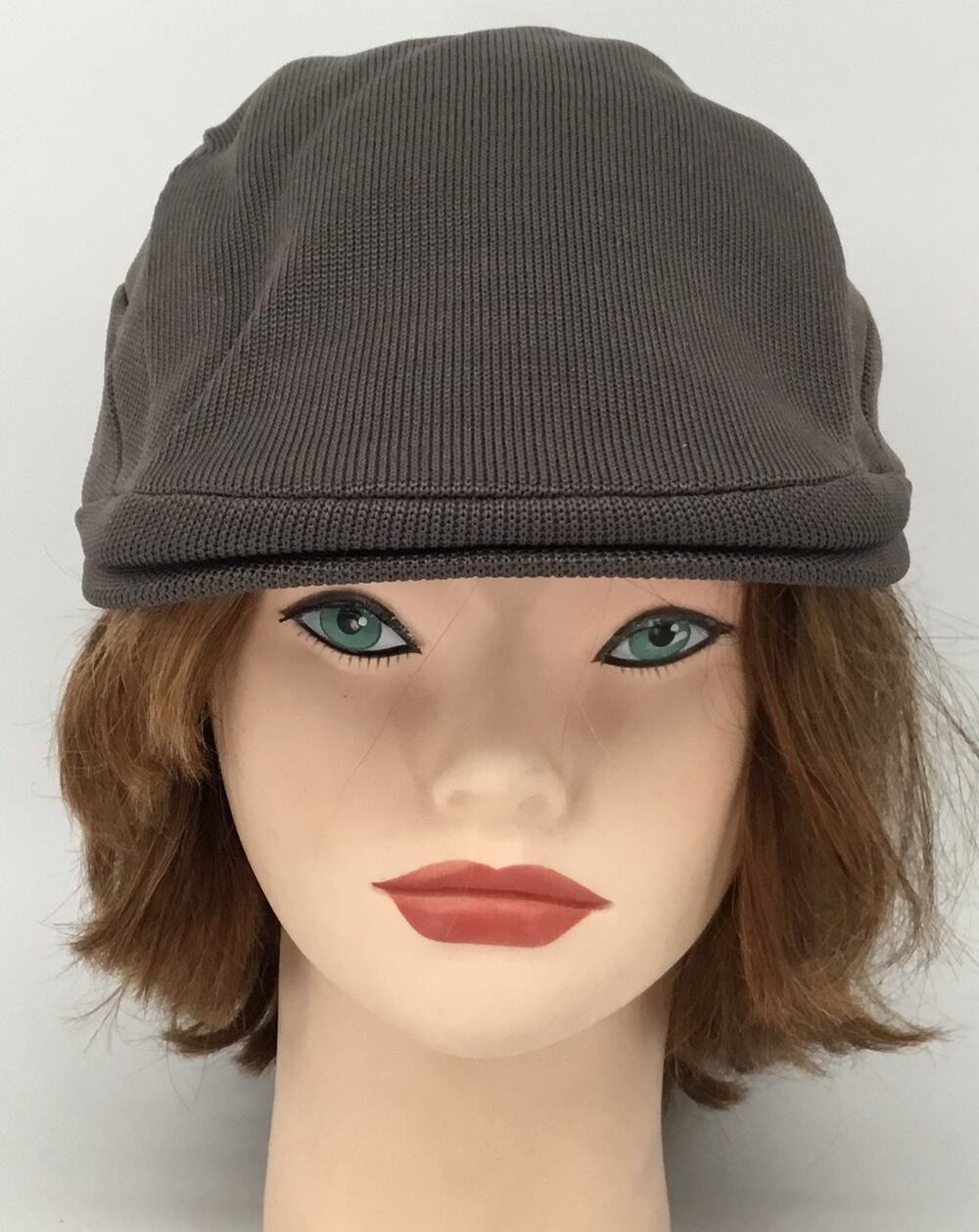 Kangol Wool 507 Flat Cap Ivy Driver Hat Charcoal M